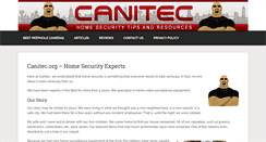 Desktop Screenshot of canitec.org